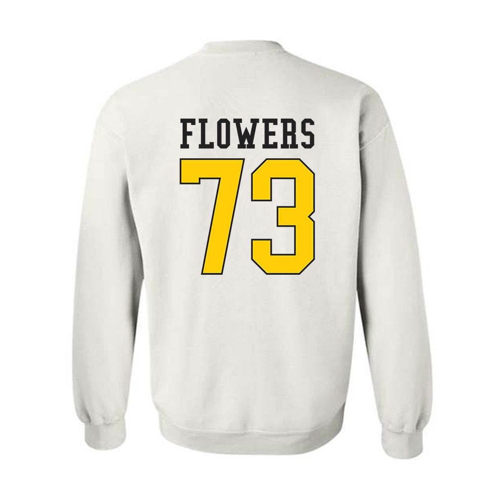 App State - NCAA Football : Will Flowers - Generic Shersey Crewneck Sweatshirt-1