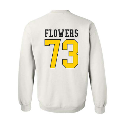 App State - NCAA Football : Will Flowers - Generic Shersey Crewneck Sweatshirt-1