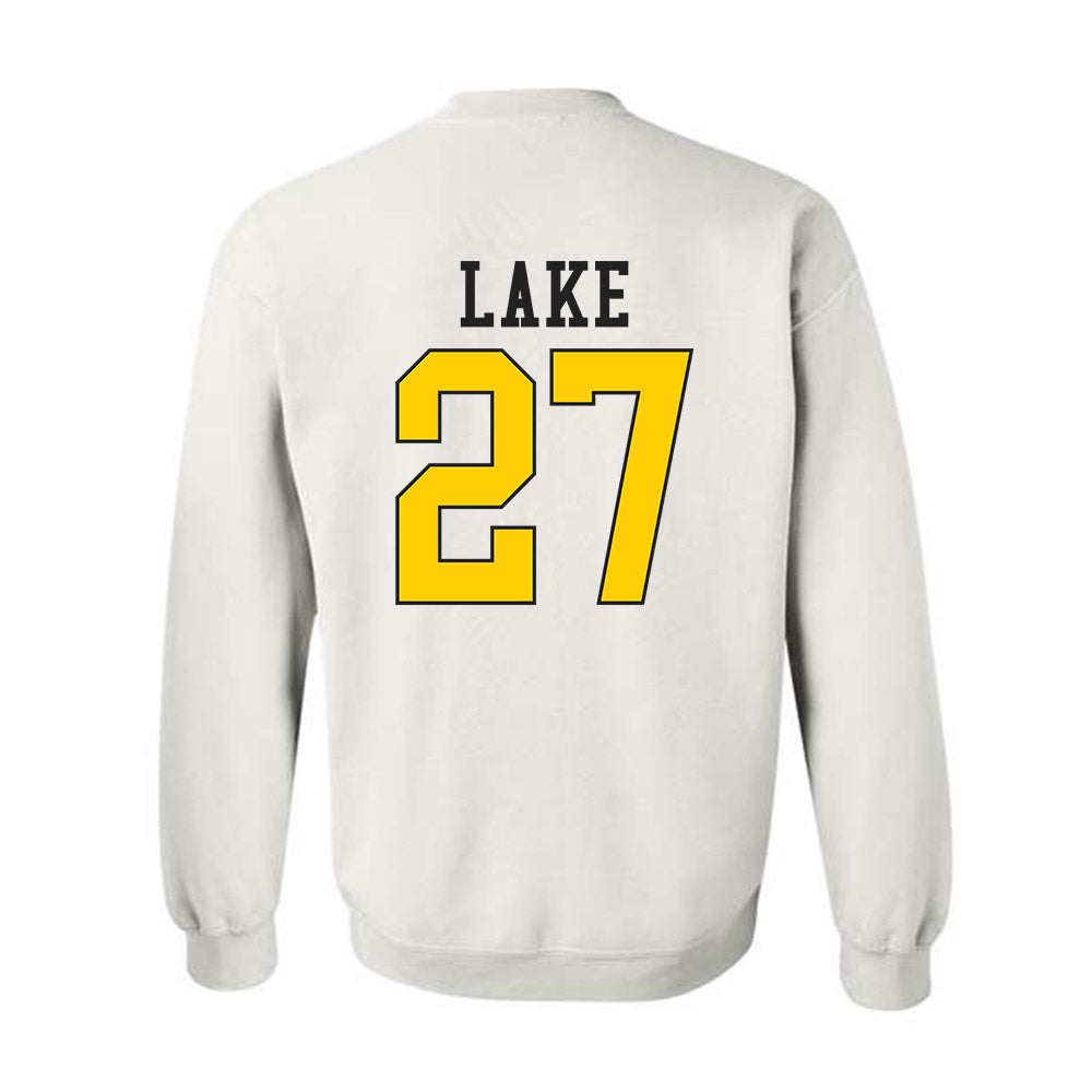 App State - NCAA Football : Mitchell Lake - Generic Shersey Crewneck Sweatshirt-1