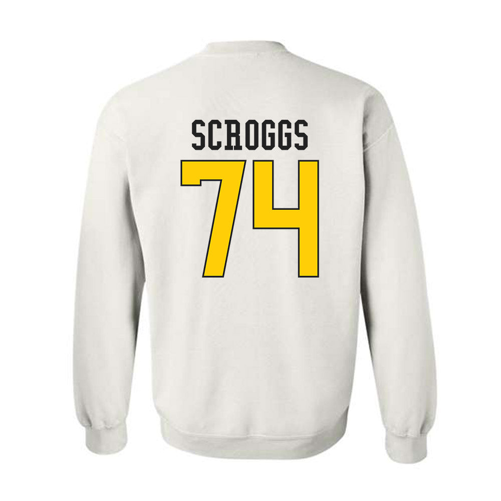 App State - NCAA Football : Griffin Scroggs - Generic Shersey Crewneck Sweatshirt-1