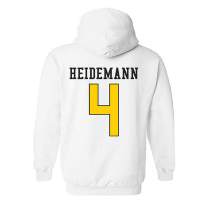 App State - NCAA Women's Volleyball : Addison Heidemann - Generic Shersey Hooded Sweatshirt-1