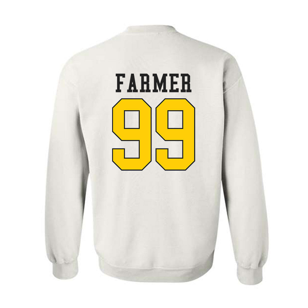 App State - NCAA Football : Kendall Farmer - Generic Shersey Crewneck Sweatshirt-1