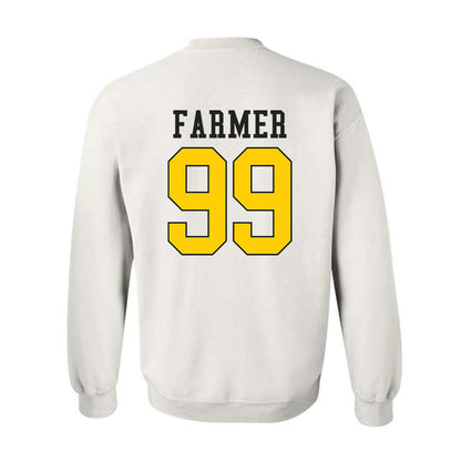 App State - NCAA Football : Kendall Farmer - Generic Shersey Crewneck Sweatshirt-1