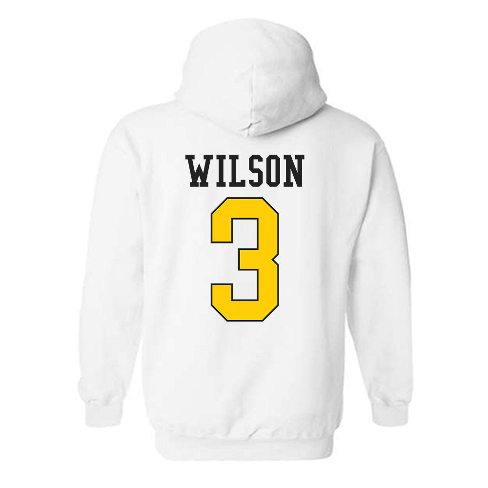 App State - NCAA Men's Basketball : Luke Wilson - Generic Shersey Hooded Sweatshirt-1