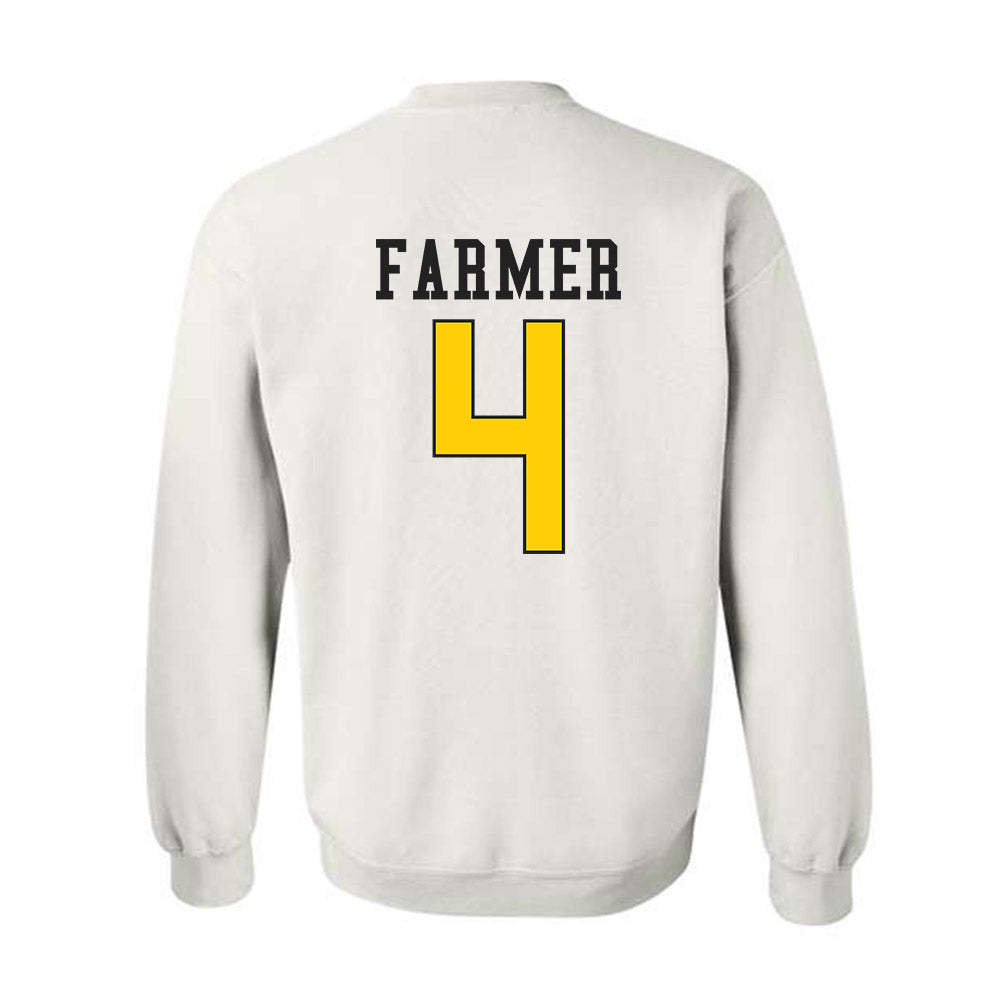 App State - NCAA Football : Myles Farmer - Generic Shersey Crewneck Sweatshirt-1