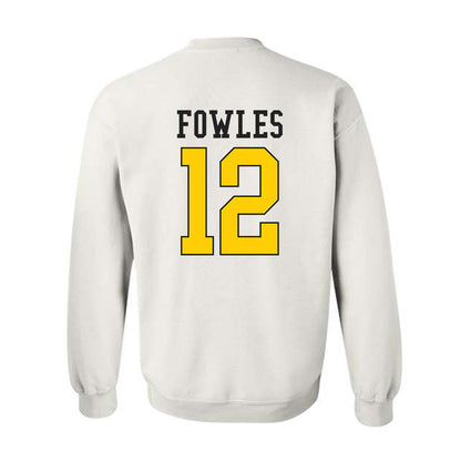 App State - NCAA Football : William Fowles - Generic Shersey Crewneck Sweatshirt-1
