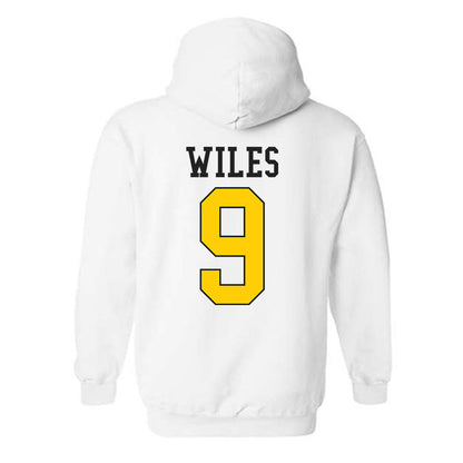 App State - NCAA Football : Billy Wiles - Generic Shersey Hooded Sweatshirt