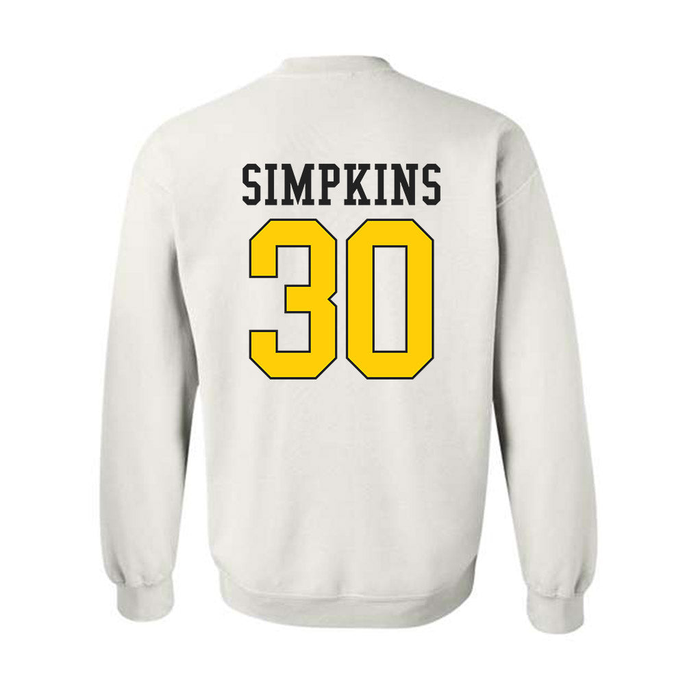 App State - NCAA Football : Gabriel Simpkins - Generic Shersey Crewneck Sweatshirt-1
