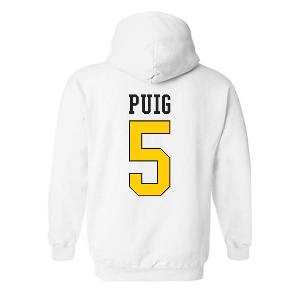 App State - NCAA Baseball : Ethan Puig - Generic Shersey Hooded Sweatshirt-1