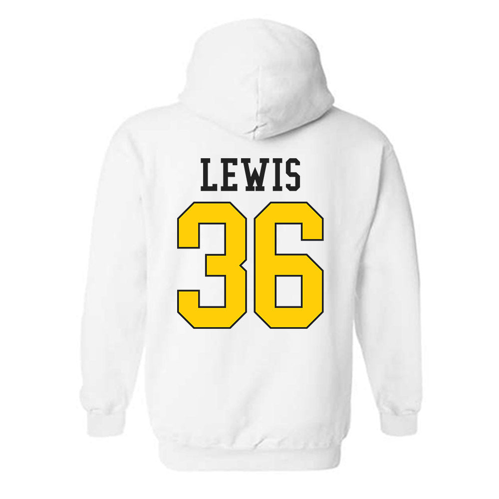 App State - NCAA Baseball : Zach Lewis - Generic Shersey Hooded Sweatshirt