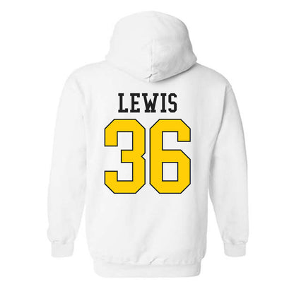 App State - NCAA Baseball : Zach Lewis - Generic Shersey Hooded Sweatshirt