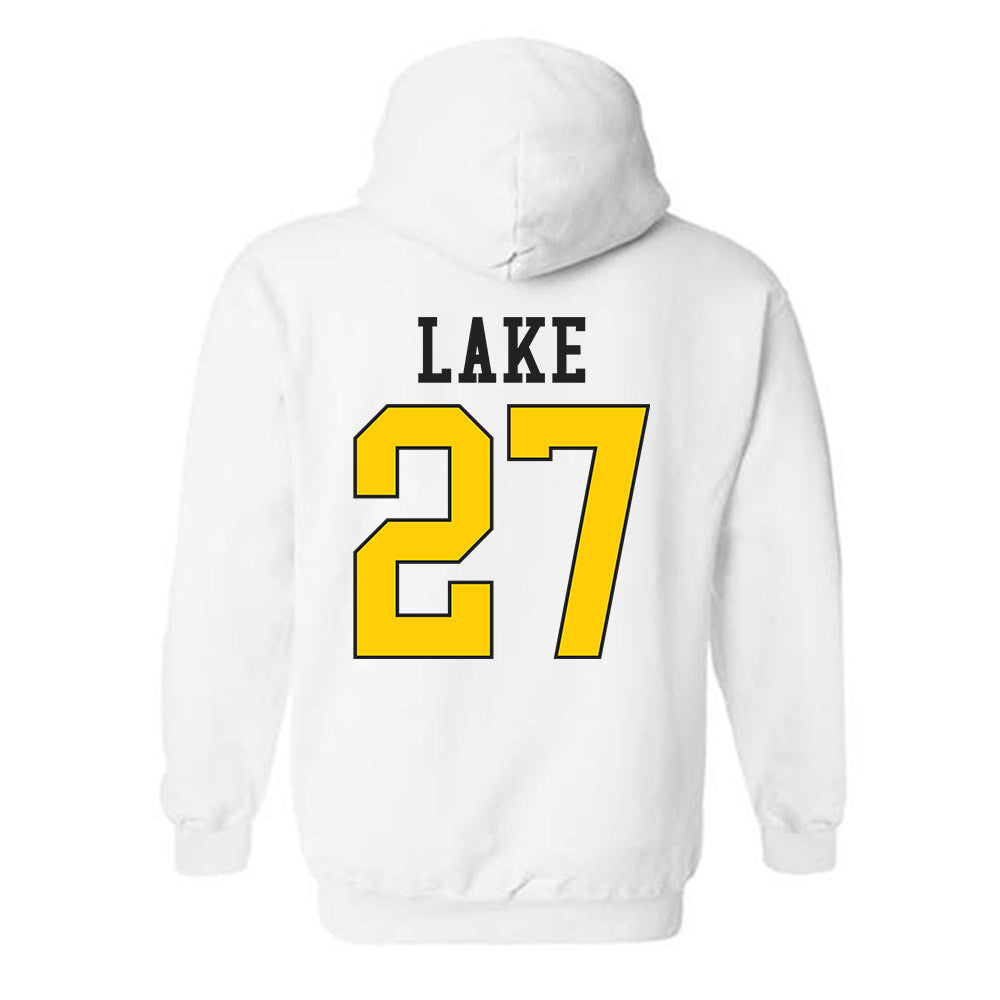 App State - NCAA Football : Mitchell Lake - Generic Shersey Hooded Sweatshirt-1