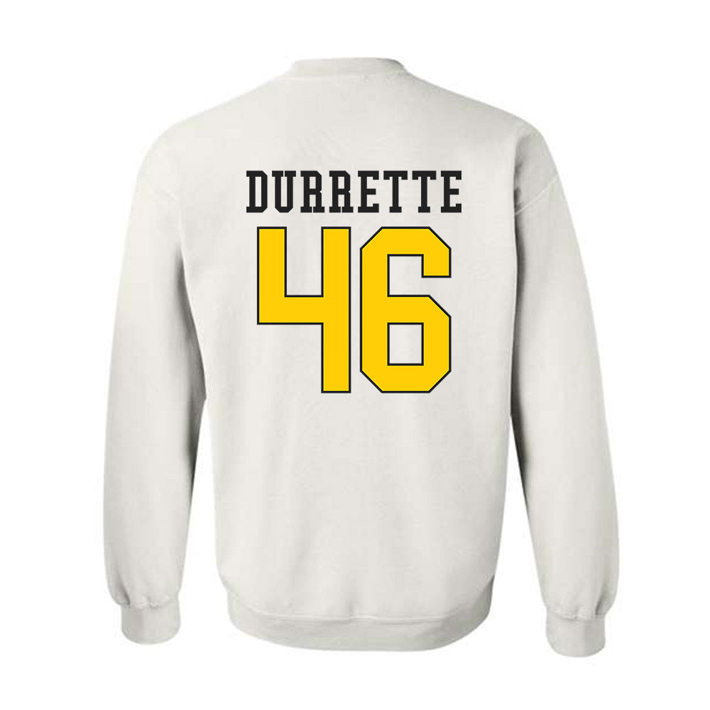 App State - NCAA Football : Damien Durrette - Generic Shersey Crewneck Sweatshirt-1