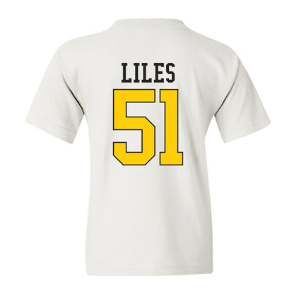 App State - NCAA Football : Kj Liles - Generic Shersey Youth T-Shirt-1