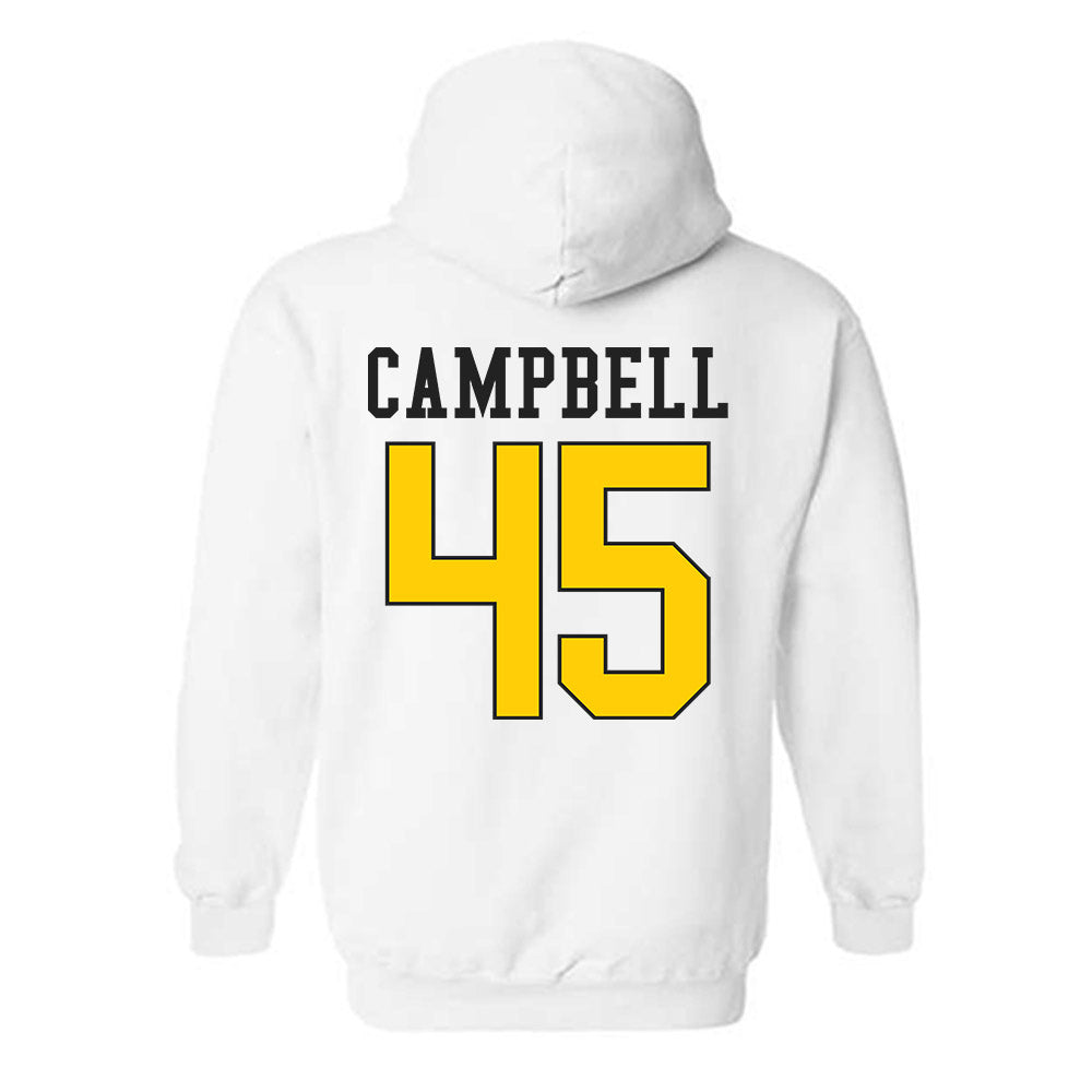 App State - NCAA Football : Nick Campbell - Generic Shersey Hooded Sweatshirt