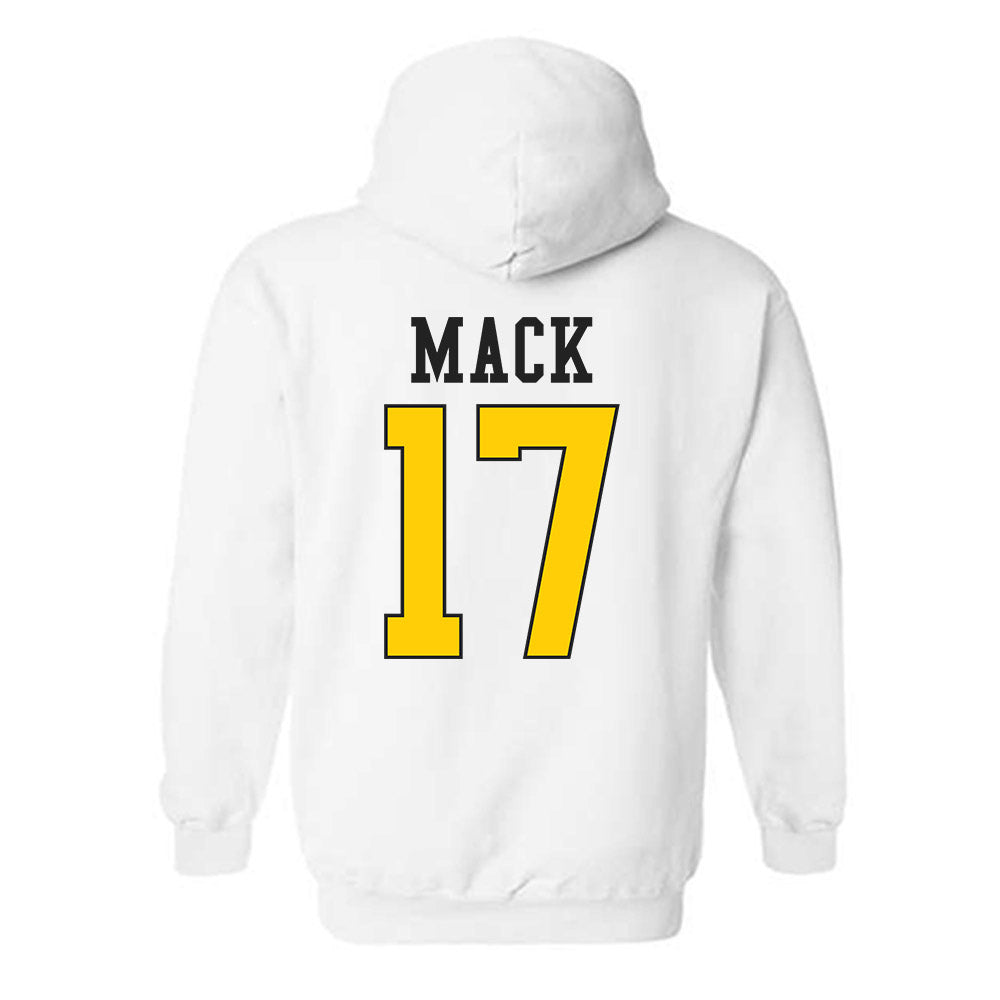 App State - NCAA Football : Jatorian Mack - Generic Shersey Hooded Sweatshirt-1