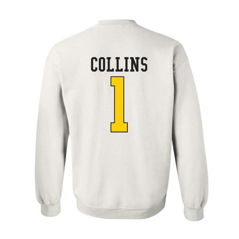 App State - NCAA Football : Shawn Collins - Generic Shersey Crewneck Sweatshirt-1
