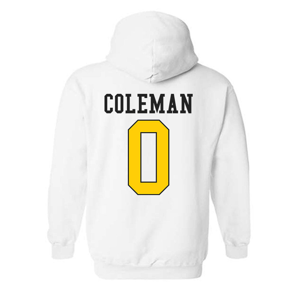 App State - NCAA Football : Doopah Coleman - Generic Shersey Hooded Sweatshirt-1