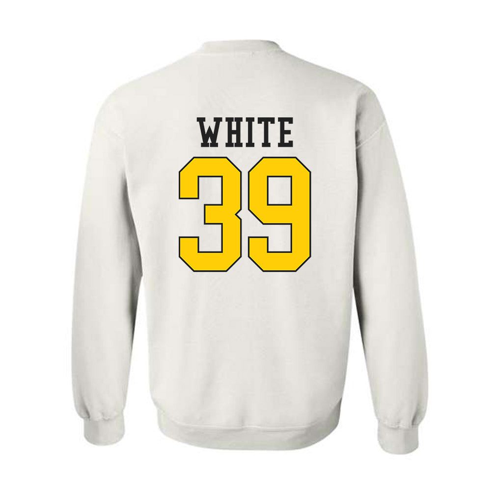 App State - NCAA Football : Kavin White - Generic Shersey Crewneck Sweatshirt-1