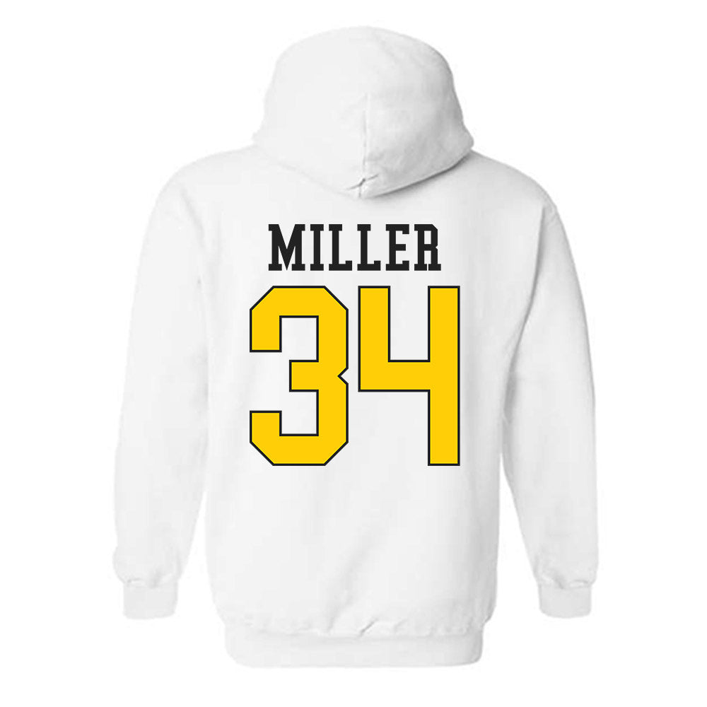 App State - NCAA Baseball : Kameron Miller - Generic Shersey Hooded Sweatshirt-1