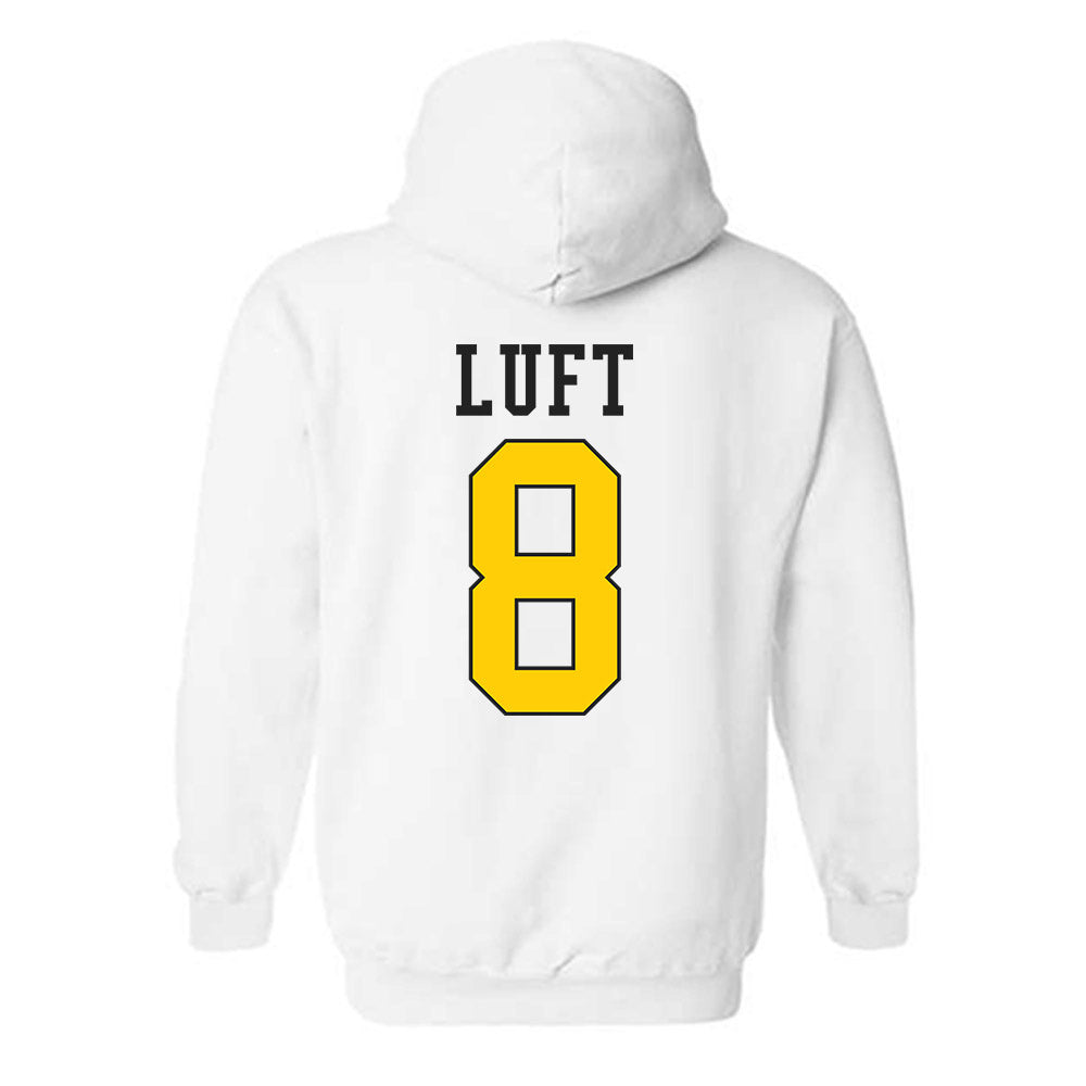 App State - NCAA Baseball : Riley Luft - Generic Shersey Hooded Sweatshirt-1