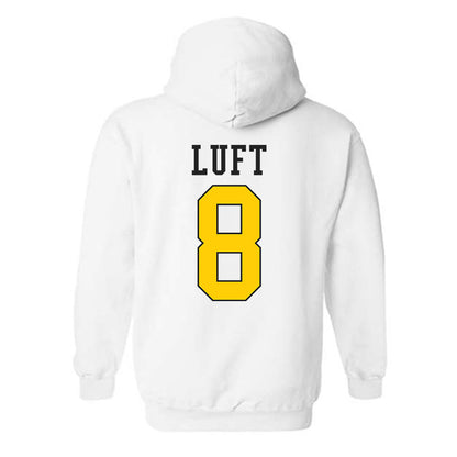 App State - NCAA Baseball : Riley Luft - Generic Shersey Hooded Sweatshirt-1