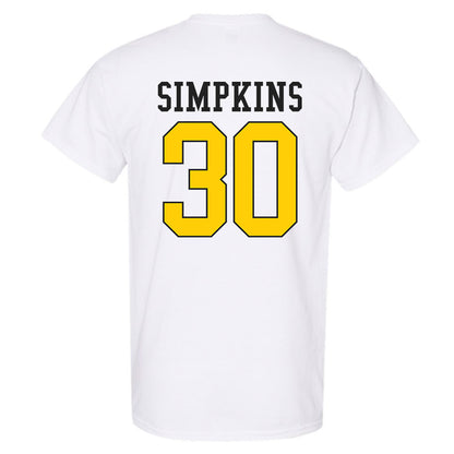 App State - NCAA Football : Gabriel Simpkins - Generic Shersey T-Shirt-1