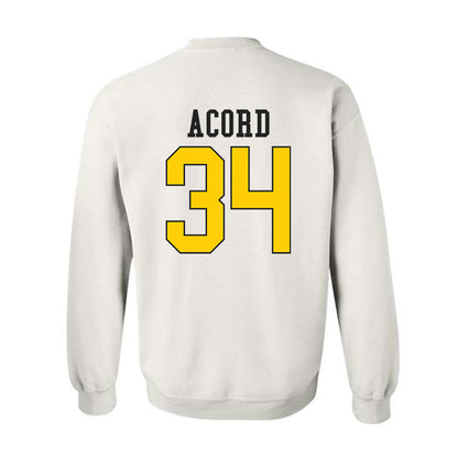 App State - NCAA Football : Joshua Acord - Generic Shersey Crewneck Sweatshirt-1