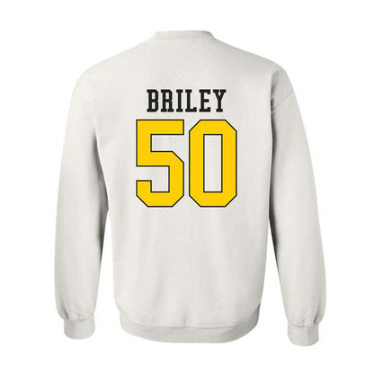 App State - NCAA Football : Jackson Briley - Generic Shersey Crewneck Sweatshirt-1