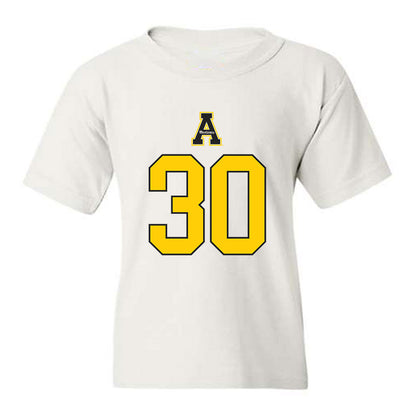 App State - NCAA Baseball : Mason Middleton - Generic Shersey Youth T-Shirt-0