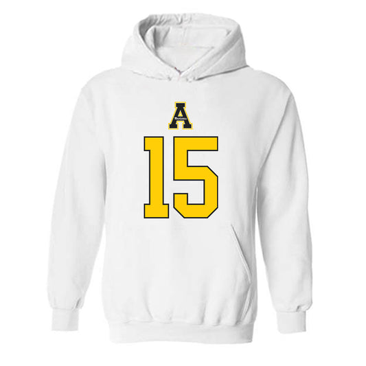 App State - NCAA Softball : Makayla Mcclain - Generic Shersey Hooded Sweatshirt-0