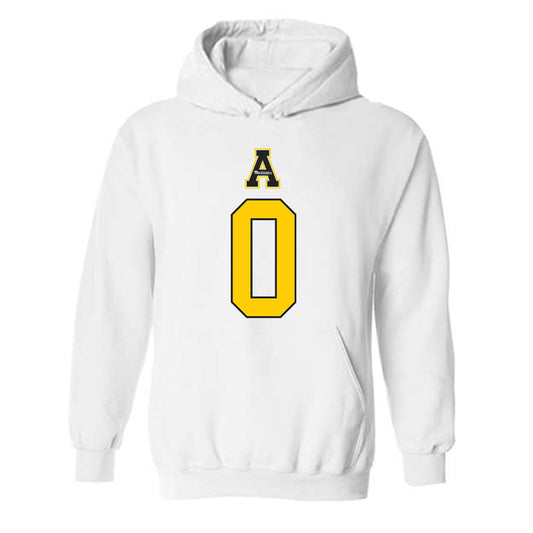 App State - NCAA Women's Volleyball : Keionna mackey - Generic Shersey Hooded Sweatshirt-0