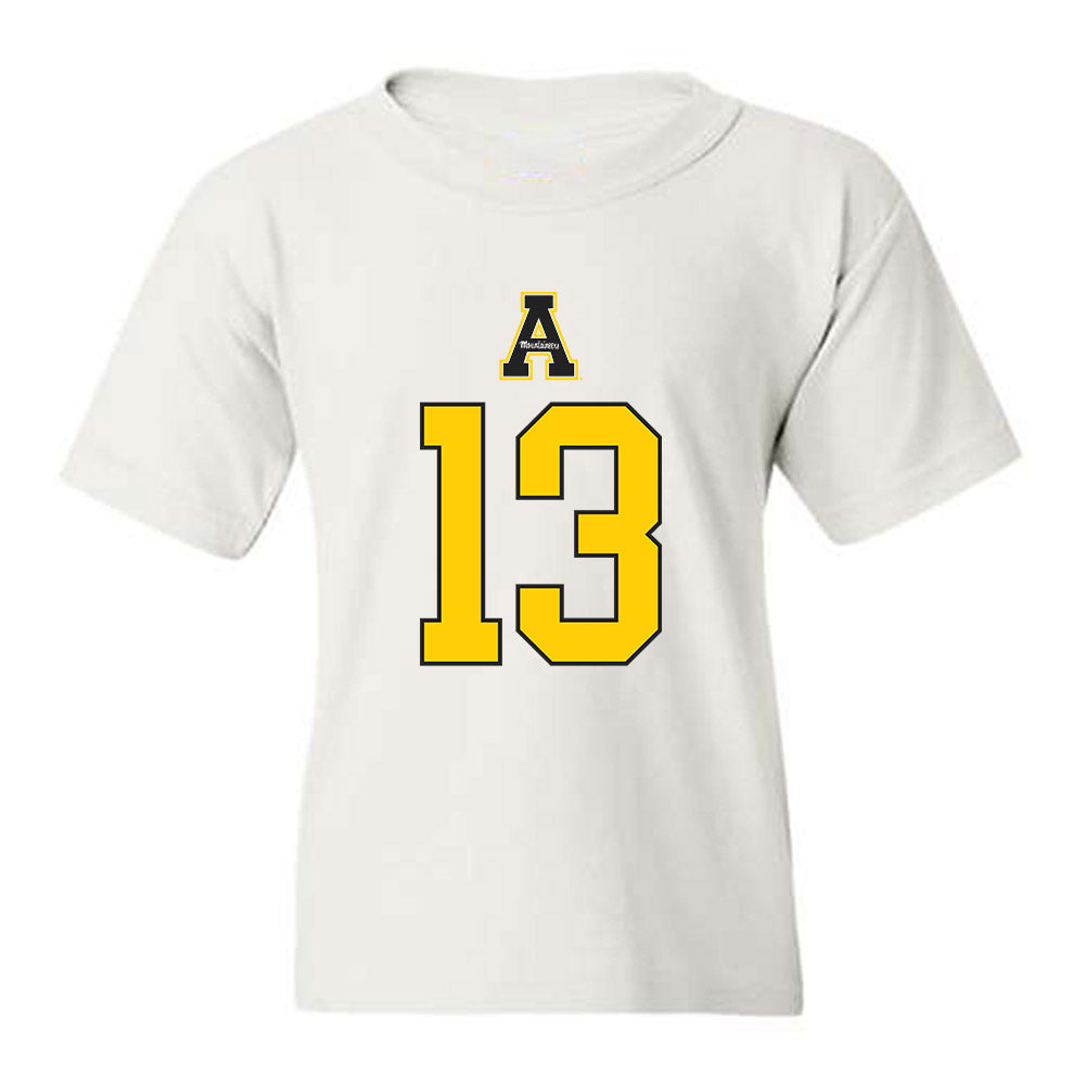 App State - NCAA Men's Basketball : Kasen Jennings - Generic Shersey Youth T-Shirt-0
