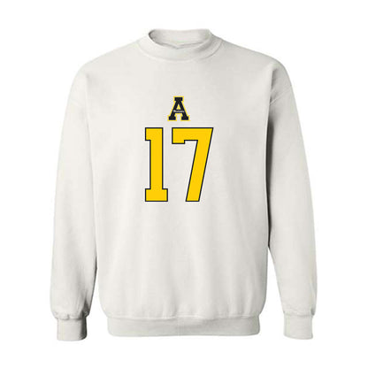 App State - NCAA Football : Jatorian Mack - Generic Shersey Crewneck Sweatshirt-0