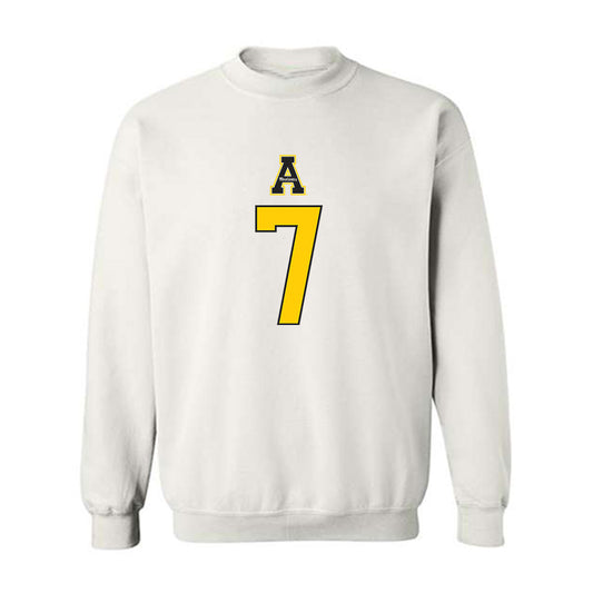 App State - NCAA Softball : Mollie Bulla - Generic Shersey Crewneck Sweatshirt-0