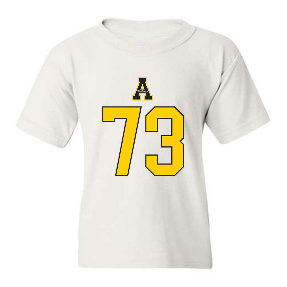 App State - NCAA Football : Will Flowers - Generic Shersey Youth T-Shirt-0