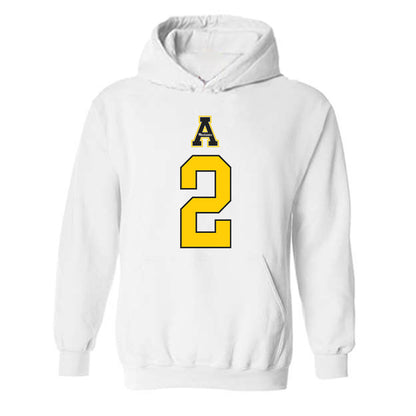 App State - NCAA Football : Kanye Roberts - Generic Shersey Hooded Sweatshirt-0