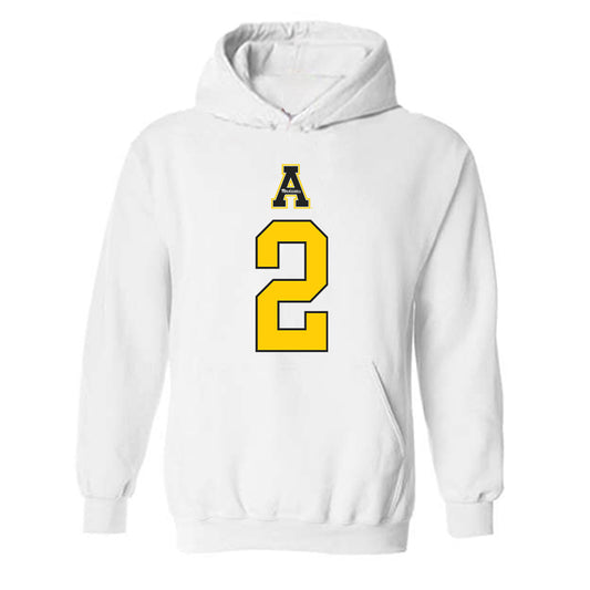 App State - NCAA Football : Kanye Roberts - Generic Shersey Hooded Sweatshirt-0