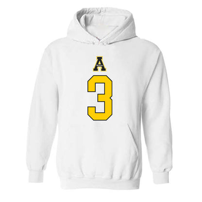 App State - NCAA Women's Volleyball : Julianna Horta - Generic Shersey Hooded Sweatshirt-0
