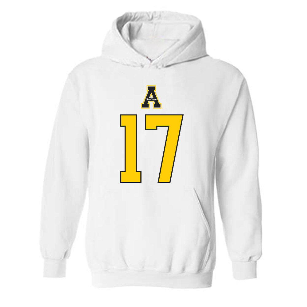App State - NCAA Baseball : Nico Soul - Generic Shersey Hooded Sweatshirt-0
