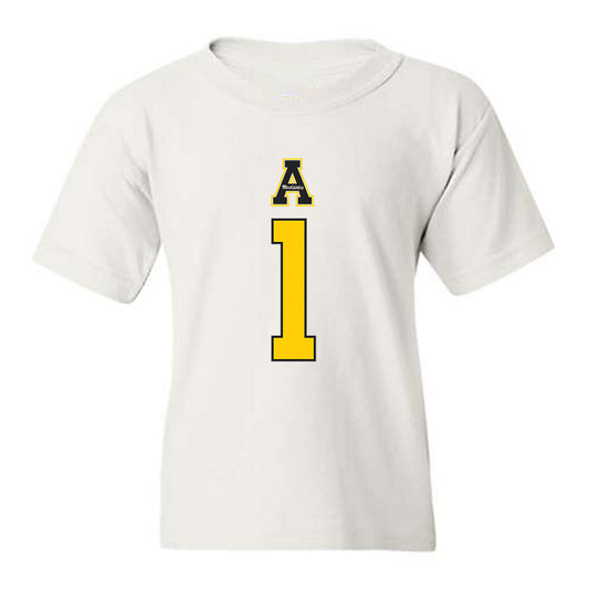 App State - NCAA Football : Shawn Collins - Generic Shersey Youth T-Shirt-0