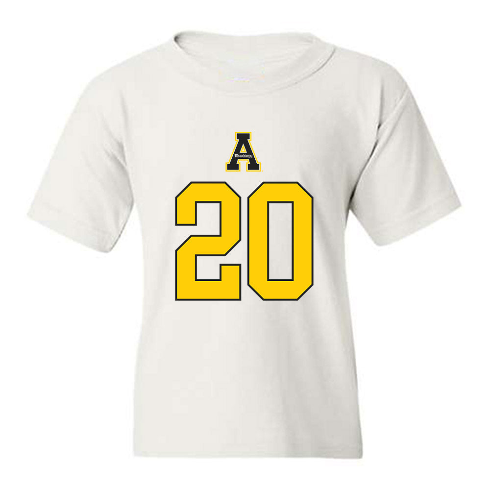 App State - NCAA Baseball : Colton Denton - Generic Shersey Youth T-Shirt-0