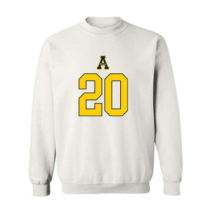 App State - NCAA Baseball : Colton Denton - Generic Shersey Crewneck Sweatshirt-0