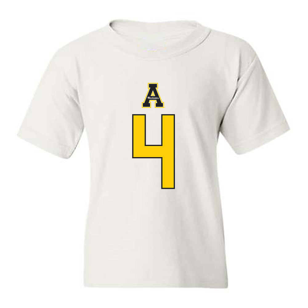 App State - NCAA Football : Izayah Cummings - Generic Shersey Youth T-Shirt-0