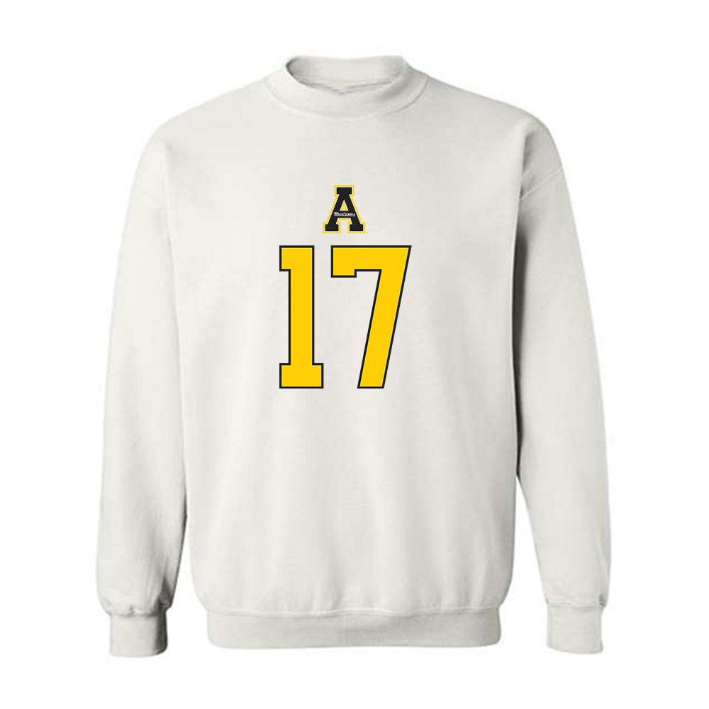 App State - NCAA Baseball : Nico Soul - Generic Shersey Crewneck Sweatshirt-0