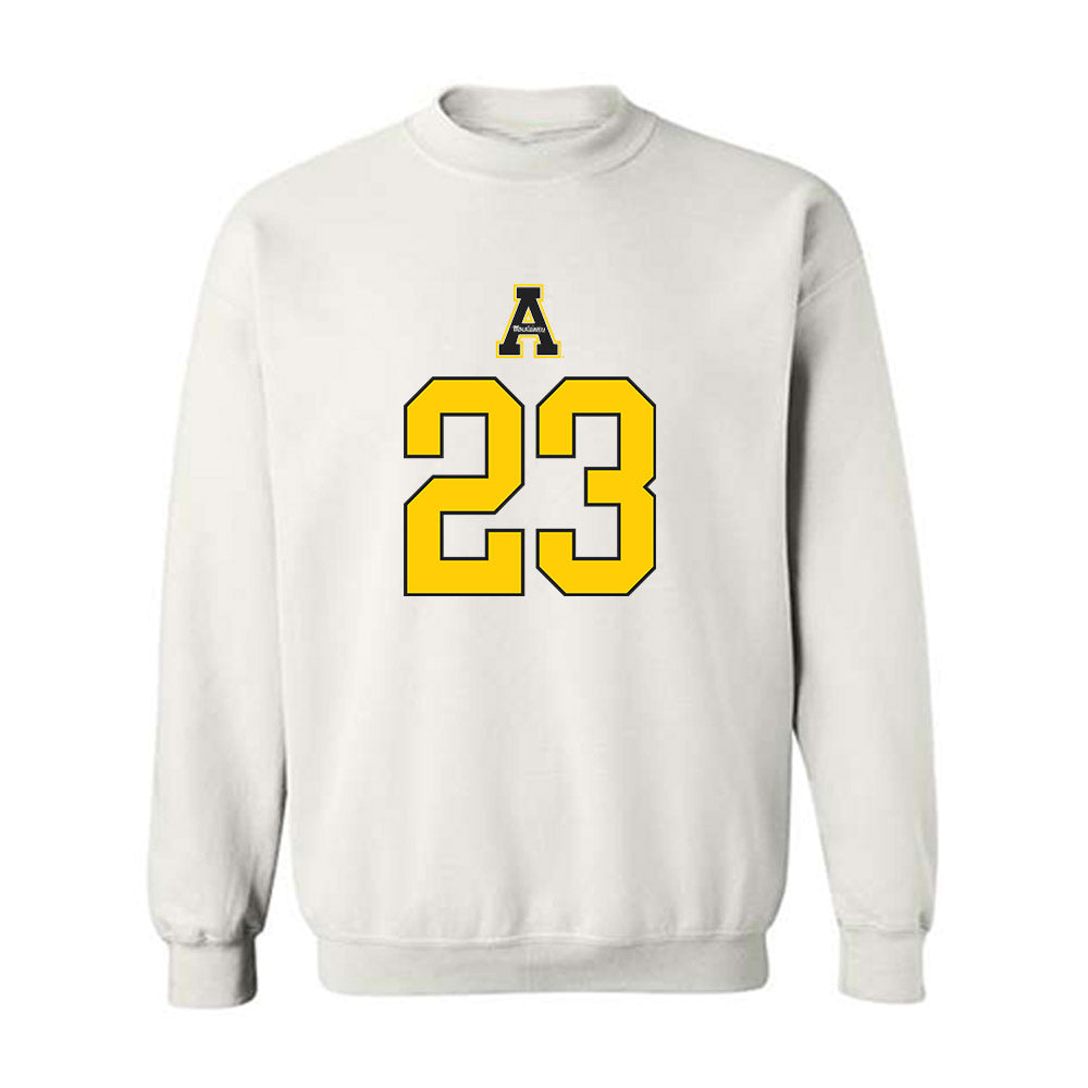 App State - NCAA Softball : Kate English - Generic Shersey Crewneck Sweatshirt-0