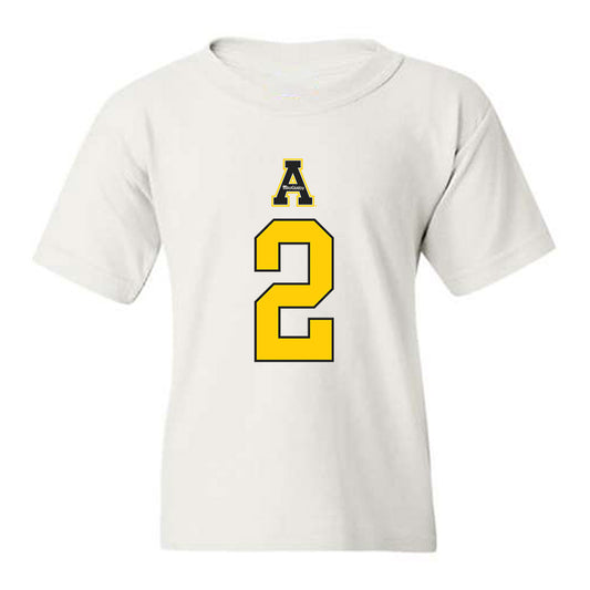 App State - NCAA Men's Basketball : Alonzo Dodd - Generic Shersey Youth T-Shirt-0