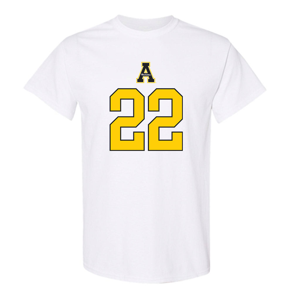 App State - NCAA Football : Jaquari Lewis - Generic Shersey T-Shirt-0