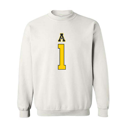 App State - NCAA Football : Shawn Collins - Generic Shersey Crewneck Sweatshirt-0