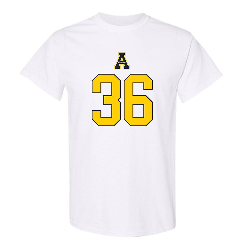 App State - NCAA Baseball : Zach Lewis - Generic Shersey T-Shirt